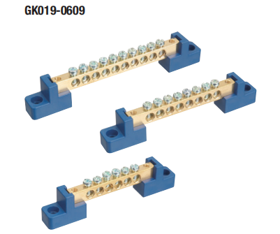 barra de conector de lat&oacute;n
