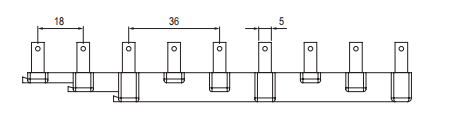 Serie de barra colectiva combinada