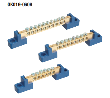 6p Fila de cableado de cobre